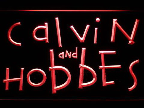 Calvin & Hobbes LED Neon Sign